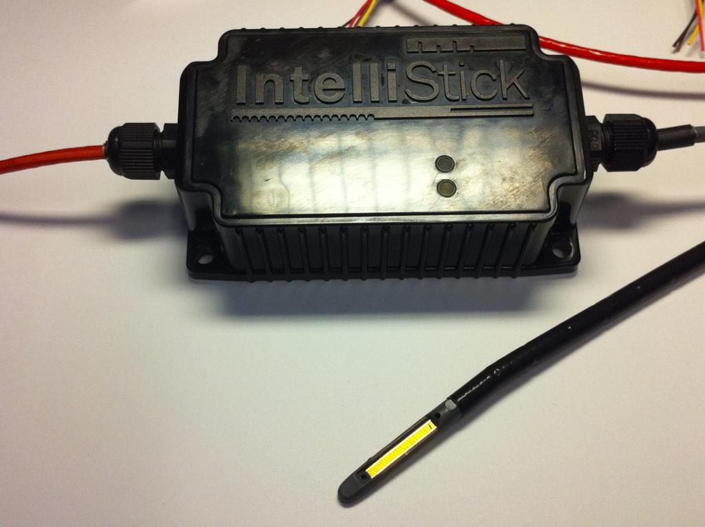 Intellistick Engine Oil Sensor Technology Mounted on vehicle Sensor positioned in dipstick or in drain plug Measures oil conductivity Compensates for variations in temperature Detects water, coolant,