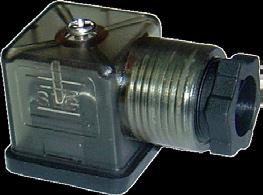 LED type connectors provides continuous visual indication of