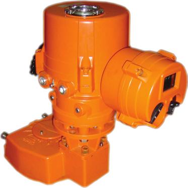 Dry Powder Polyester Coating Electric Actuator With Local Control Unit Optional Accessories Explosion Proof Type (Ex d B II T4) IP68 Protection Class (10 mt.