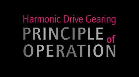 Operation of an harmonic drive