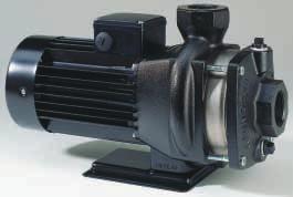 GRUNDFOS CH PUMPS The Grundfos CH pump models are a line of horizontal multi-stage booster pumps.