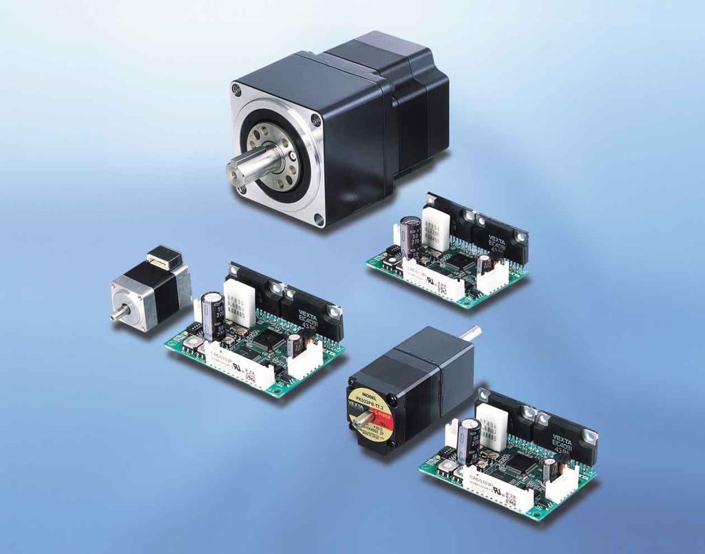 RoHS-Compliant -Phase Stepping Motor and Driver Package CRKSeries VDC Photocoupler Input -Pulse/-Pulse Input Specifications High-Resolution Type Standard Type PN Geared Type High-Torque Type TH
