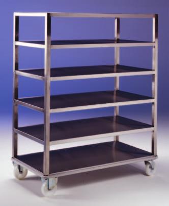 s STORAGE AND TRANSPORTATION Queen Mary Banquet Cart, fully fabricated, grade 304 throughout g 1.