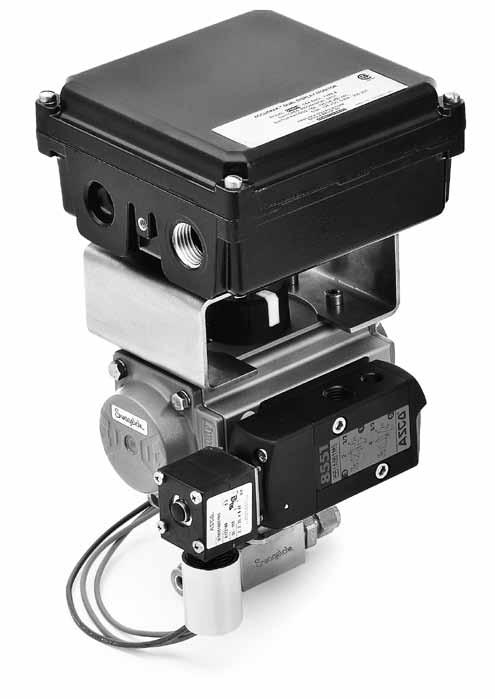 14 Swagelok Ball Valve Actuation Options Limit Switches for Swagelok ISO 5211-Compliant Pneumatic s Limit switches for Swagelok ISO 5211-compliant pneumatic actuators are manufactured by Westlock.