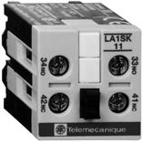 References Contactors Mini-contactors types SK and LP1 SK Instantaneous auxiliary contacts and coil suppressor modules 812720 812721 L SK11 LA4 SKp1p Instantaneous auxiliary contact blocks Clip-on