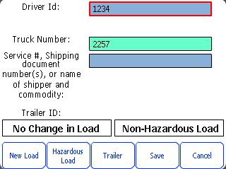 << DOT Drivers Only >> Driver Log In HOS Driver Kiosk 1. Press New Driver menu option 2. If prompted: Press Yes or No for DOT Trip 1. Press Kiosk menu option 3. Enter your Driver ID (see image 2) 2.