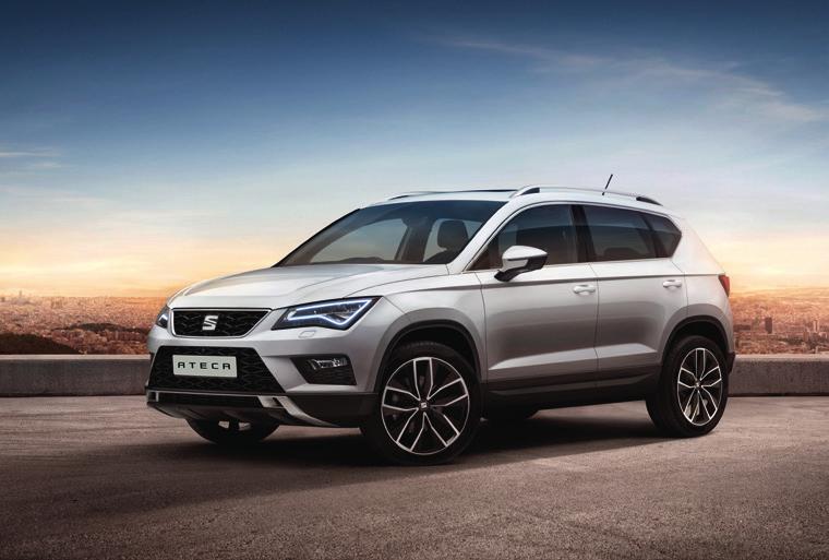 Model shown: Ateca XCELLENCE with optional 19" exclusive