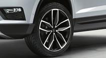 ATECA OPTIONAL EQUIPMENT 19" Exclusive machined bi-colour alloy wheels S SE First Edition SE Technology XCELLENCE Basic Price VAT @ 20% Recommended Retail Price OPTIONS WHEELS AND TYRES 17" Dynamic