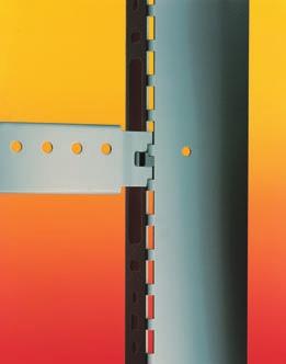 Horizontal trim kit Horizontal trim 1 0,9mm steel, painted in RAL 7035 Rack depth 600mm 802-561047A 800mm 802-561048K PANEL MOUNTING ANGLE SUPPORTS These fit between vertical mambers to allow