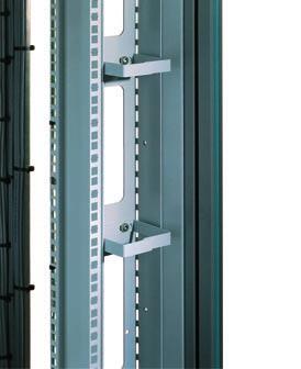 Reducing cable channels have been designed to support panel mounting angles. The appropriate size and type of panel mounting angles also need to be ordered.