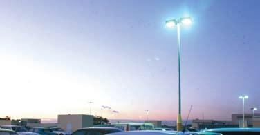Environ 250 / 400 A range of full cut-off, floodlights designed to control spill light and provide high illuminance and uniform light distribution on any surface. Housing manufactured from 1.