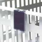 MODULAR CELL STORAGE: Labels MATERIAL PROPERTIES: Trays, Baskets, & Dividers STEP 3: Choose your label holders.