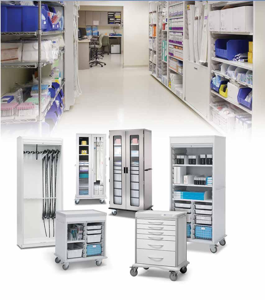 Smart Solutions to Help You Store, Organize, and Save Every day in medical facilities around the world, the InnerSpace Supply Chain Storage Solution helps save space, save time and save money.