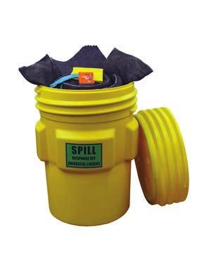 95-Gallon Spill Kit SPK95-O KITO1022 Oil-only 73 gallons SPK95-U KITU1022 Universal 73 gallons SPK95-H KITH1014 Hazmat 73 gallons 65-Gallon Spill Kit SPK65-O KITO1020