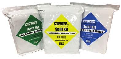 OILM7076 KITU1028 Universal Spill Sack absorbs up to 7 gallons OILM7077 KITO1030 Oil-only