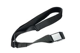 Shoulder strap with adhesive label D-6547-2017 With the shoulder strap