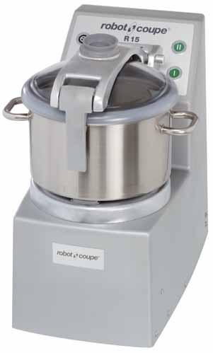 VERTICAL CUTTER MIXERS Transparent lid allows observation of the contents being processed and greater control. Dishwasher safe. Liquids or ingredient can be easily added during processing.