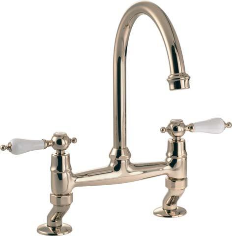 TRADITIONAL LEVER The Clearwater traditional lever taps use 1 4 turn valves and are available in