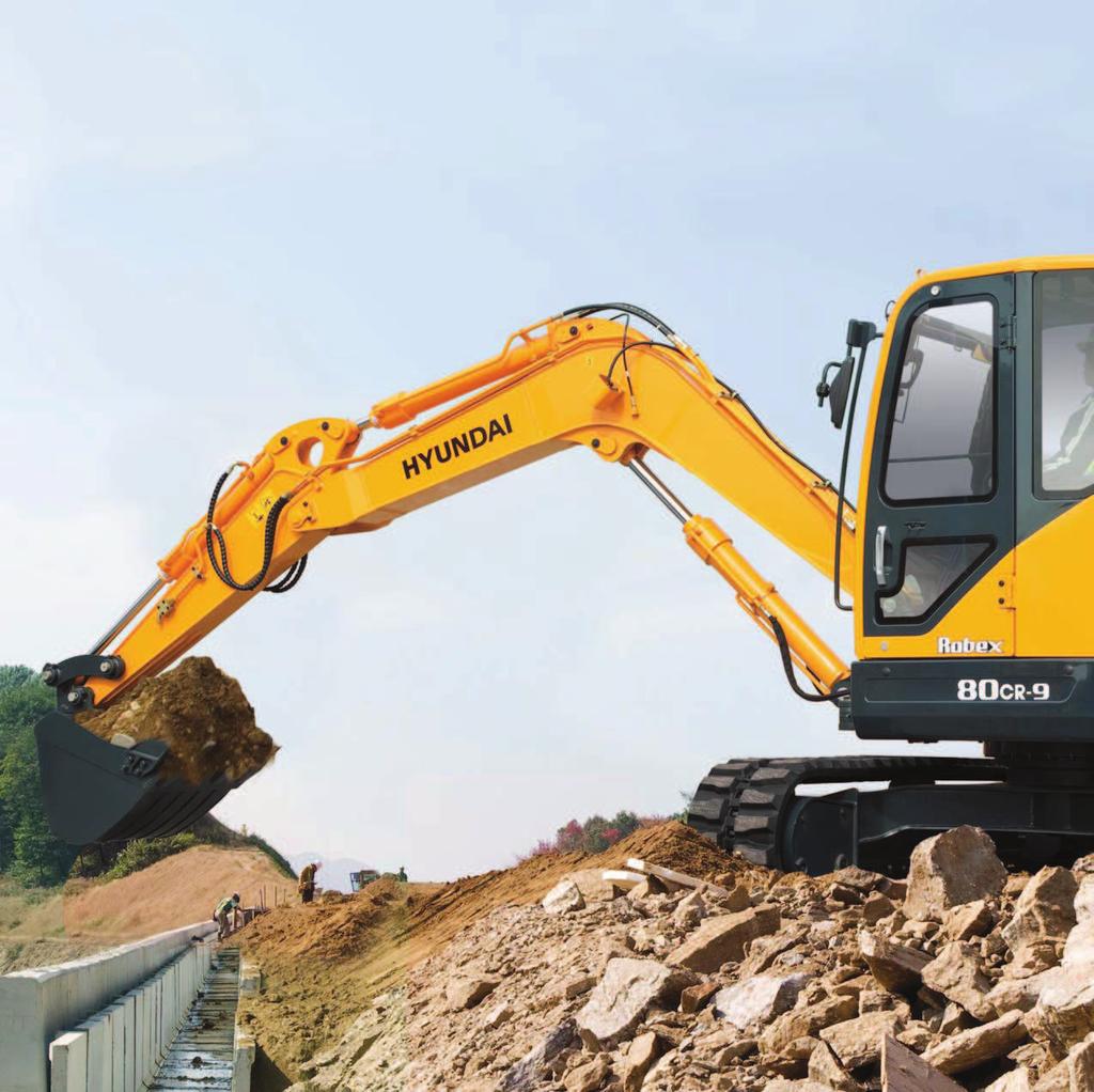 Pride at Work Hyundai Heavy Industries strives to build state-of-the art earthmoving equipment to give every operator