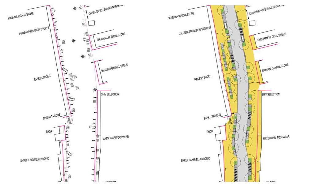 Example 3: NMT Audit & NMT Improvement Plan A104 corridor (BRT) Around BRT corridor First and last mile connectivity