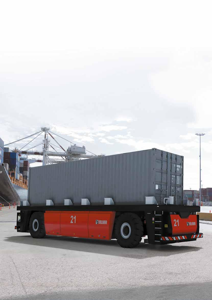 Proven experience. With nearly 20 years of delivering fully automated solutions to container terminals globally, the Kalmar FastCharge AGV is built on a proven automation platform you can rely on.