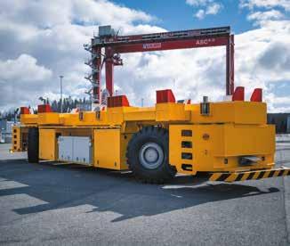 Tested and ready to go. In 2016 PSA Singapore, the world s busiest transshipment hub, ordered a large number of automated AGVs from Kalmar.