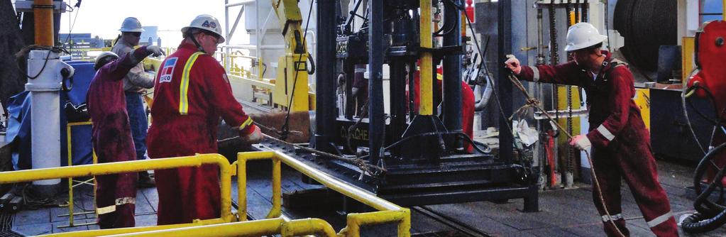 Offshore Completion Packages Tesco offers conventional and proprietary Tubular Running Services for running production tubulars with control lines.