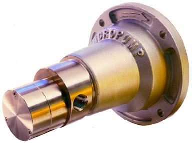 MAG-DRIVE GEAR PUMPS REVISION # 1 DATE: 6-6-6 WETTED MATERIALS Pump housings: 316 stainless steel. Gears: PEEK. Gear shafts: 316 stainless steel. Gear shaft bearings: PEEK.