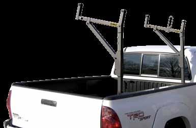 CONTRCTOR Steel Rack Systems contractor Steel Ladder Rack #DCSLR760 djustable, multi-position ladder and lumber carrying system installs easily to most pickups.