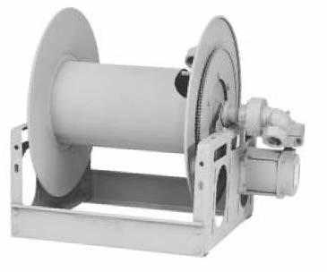 3 Manual or Power Rewind Reels Series HRP1870 are explosion-proof reels. New HRP1870 series reel is direct drive eliminating the use of chain and sprockets.