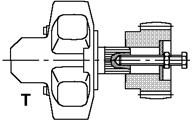 Installation notes Hydraulic Motors Variable Type MR MRE Radial Piston Mounting Any mounting position - Note the position of the case drain port (see below) Install the motor properly - Mounting