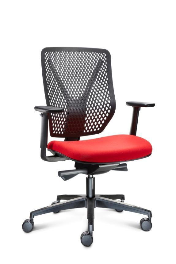 FOS WHY Task Chair High BackChair 135kg rated With or without adjustable arms Italian Donati