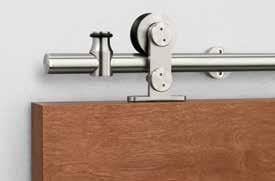 Sliding Track Hardware System W60 Series for Wood Doors For Sliding Panels up to 176 lbs.