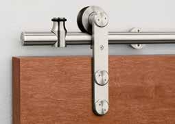 Pemko Sliding And Folding Hardware Sliding Track Hardware System W100 Series for Wood Doors For Sliding Panels up to 198 lbs.