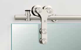 Sliding Track Hardware System G70 Series for Glass Doors For Sliding Panels up to 240 lbs.