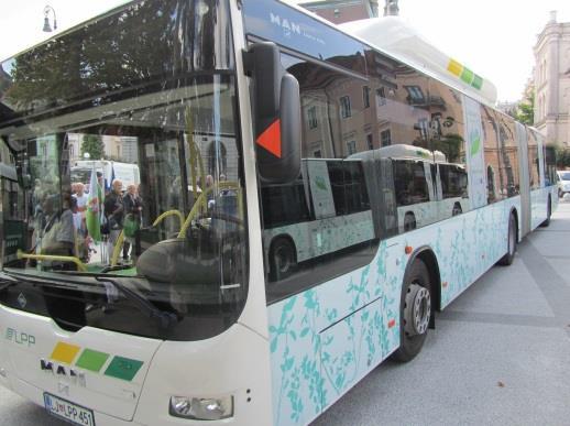 of journeys on regional buses since 2013: Urbana card, 36 CNG