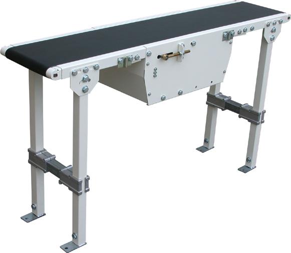 6 SMI Belt conveyor for loads up to 10 kg/m The SMI is a belt conveyor to transport small loads weighing up to 10 kg/m.