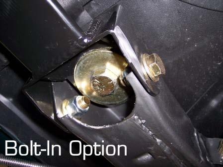6. Install the Subframe Connectors onto the Vehicle Make sure the vehicle is returned to ride height.
