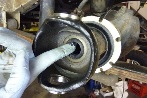 Whether you are installing new chromoly axle shafts or reusing the OEM Suzuki shafts,