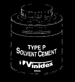 Contact your nearest Vinidex office for details. Always use the correct solvent cement for the application.
