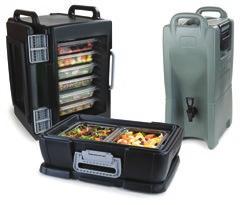 RUGGED BEAUTIFUL PORTABLE CONVENIENT CATERING EQUIPMENT Carlisle s catering equipment line is the professional s choice for your insulated transport needs.