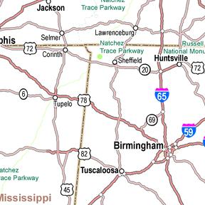 Drive for 0.4 miles. 3. Turn LEFT to get on I-985 S towards ATLANTA. Drive for 11.6 miles. 4. Go STRAIGHT on I-85 S. Drive for 35 miles. 5.