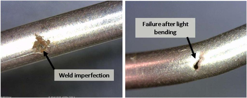 13 Pressure Tube Manufacturing Faults During the analysis of the phase one test data by Smith et al (2012), incompatibilities between pressure measurements and sealing flow rates in the