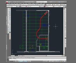 DESIGN & INSTALLATION DESIGN PROCESS The track layout is designed to fit the room using CAD. The purpose of the room is considered when designing the track configuration.