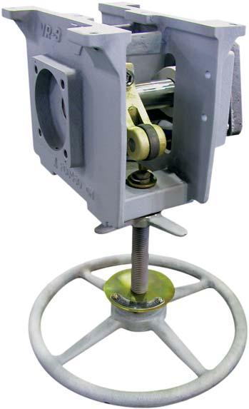 Actuator 3-7: Manual device (Handwheel) Azbil Corporation The manual device of the actuator can function as a limit stopper as well as its function as a conventional manual control device for the