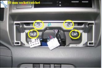 7. Remove driver side door scuff