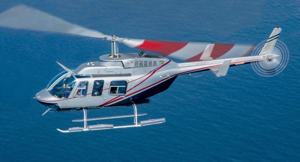 Simple. Reliable. Economical. The Bell 206L4 features a high-inertia, two-bladed rotor system, while the patented suspension system delivers an incredibly smooth ride.