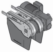 Direct End Drive with Motor (LEFT) DD-A150-0.25L, 0.37L, 0.