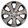 steel 22" wheels from the factory with alignment specs set to 22" LPO wheel