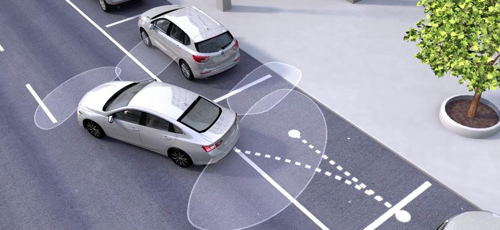 AUTOMATIC PARKING ASSIST OVERVIEW Available Automatic Parking Assist automatically searches for and steers your customer s vehicle into an available parallel or perpendicular parking spot.